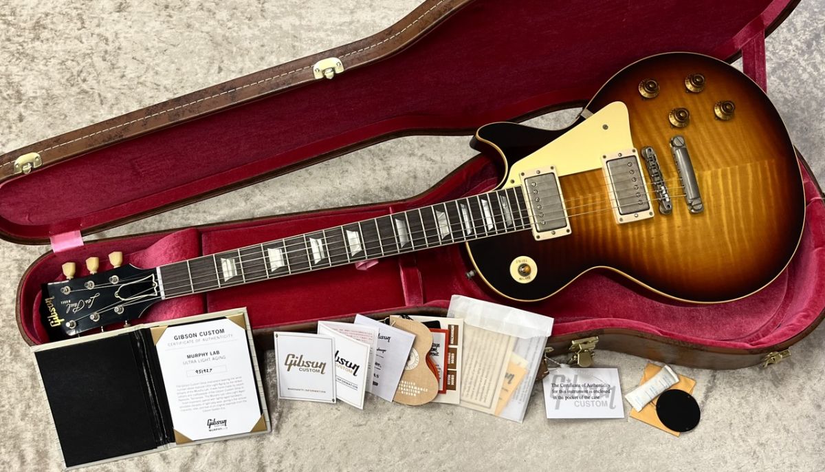 ギター Gibson CS1959Murphy Lab Ultra Light Aged Murphy Lab 1959 Les Paul Standard Reissue 