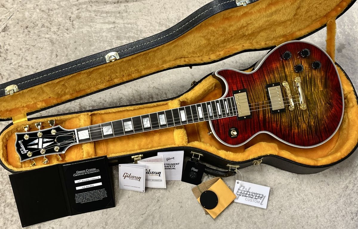 Les Paul Axcess Custom Figured Top with Ebony Fingerboard Gloss