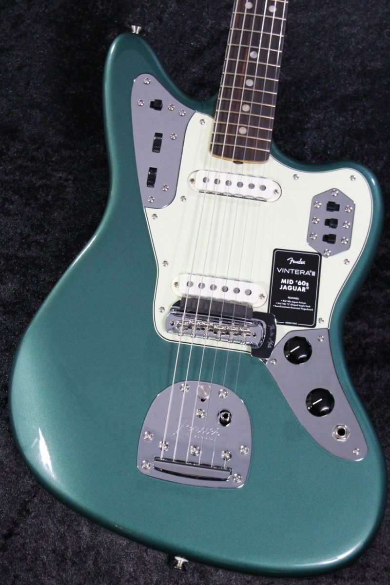 Vintera III Mid '60s Jaguar/Sherwood Green Metallic | 【クロサワ