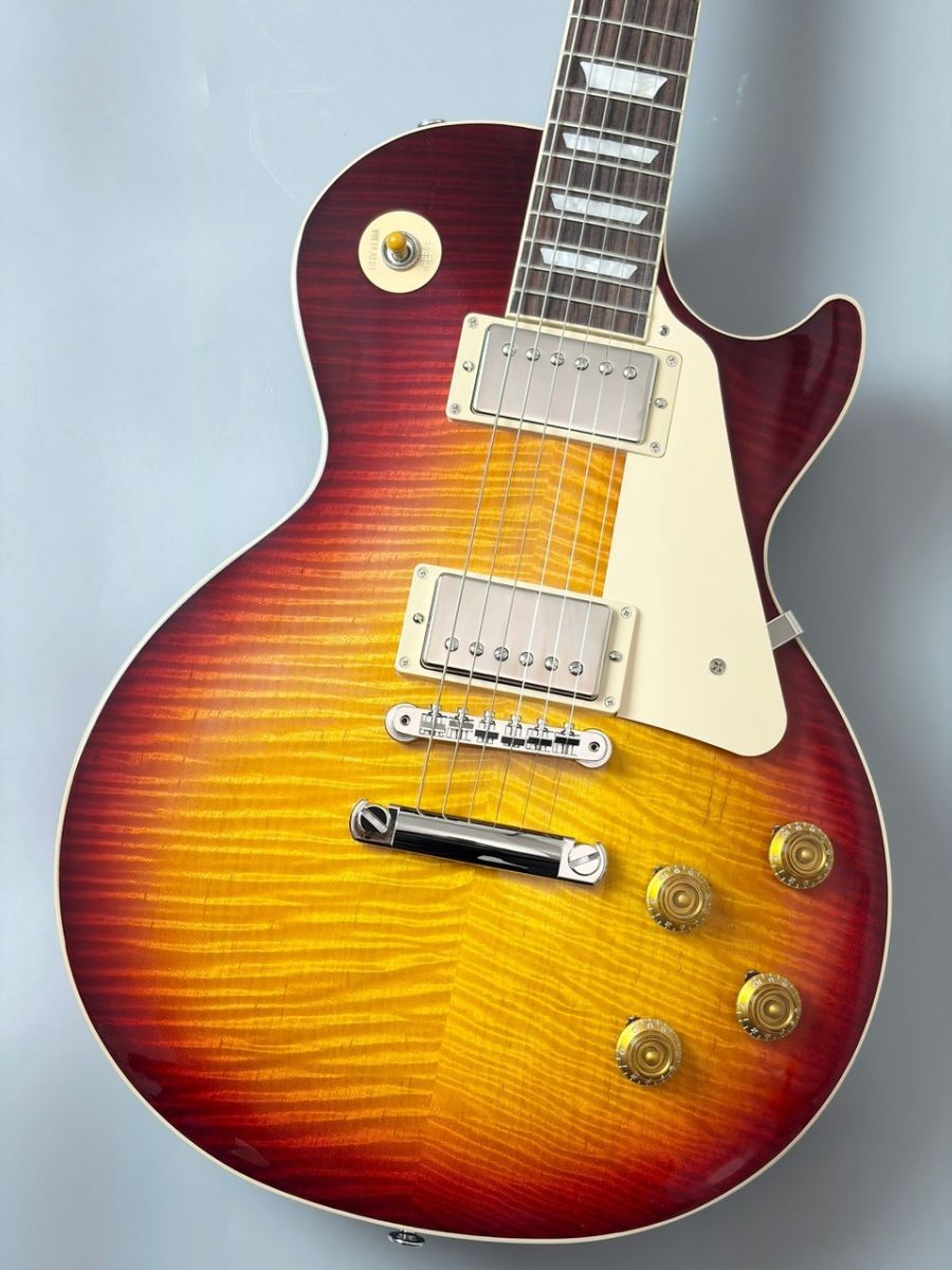 Les クロサワ楽器　エレキギター　レスポール　美品 【調整済】GIG Paul Gloss Tiger Red Figured Fingerboard w/Ebony Custom ギター