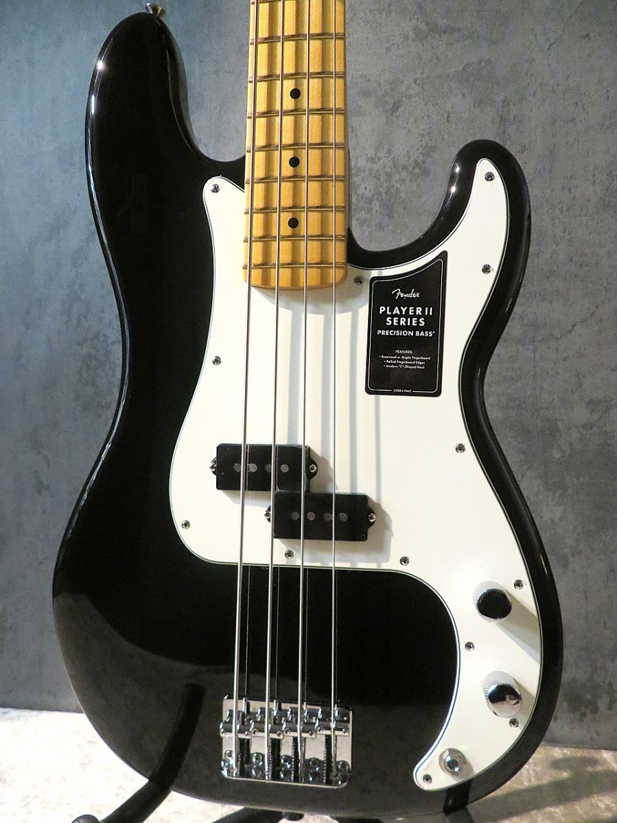 Player II Precision Bass -Black- #MX25154054 | 【クロサワ楽器店
