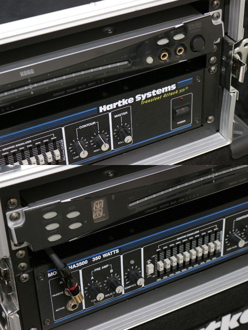 HA3500 Head +Hartke 4.5XL Cabinet + KORG DTR-2000 | 【クロサワ楽器