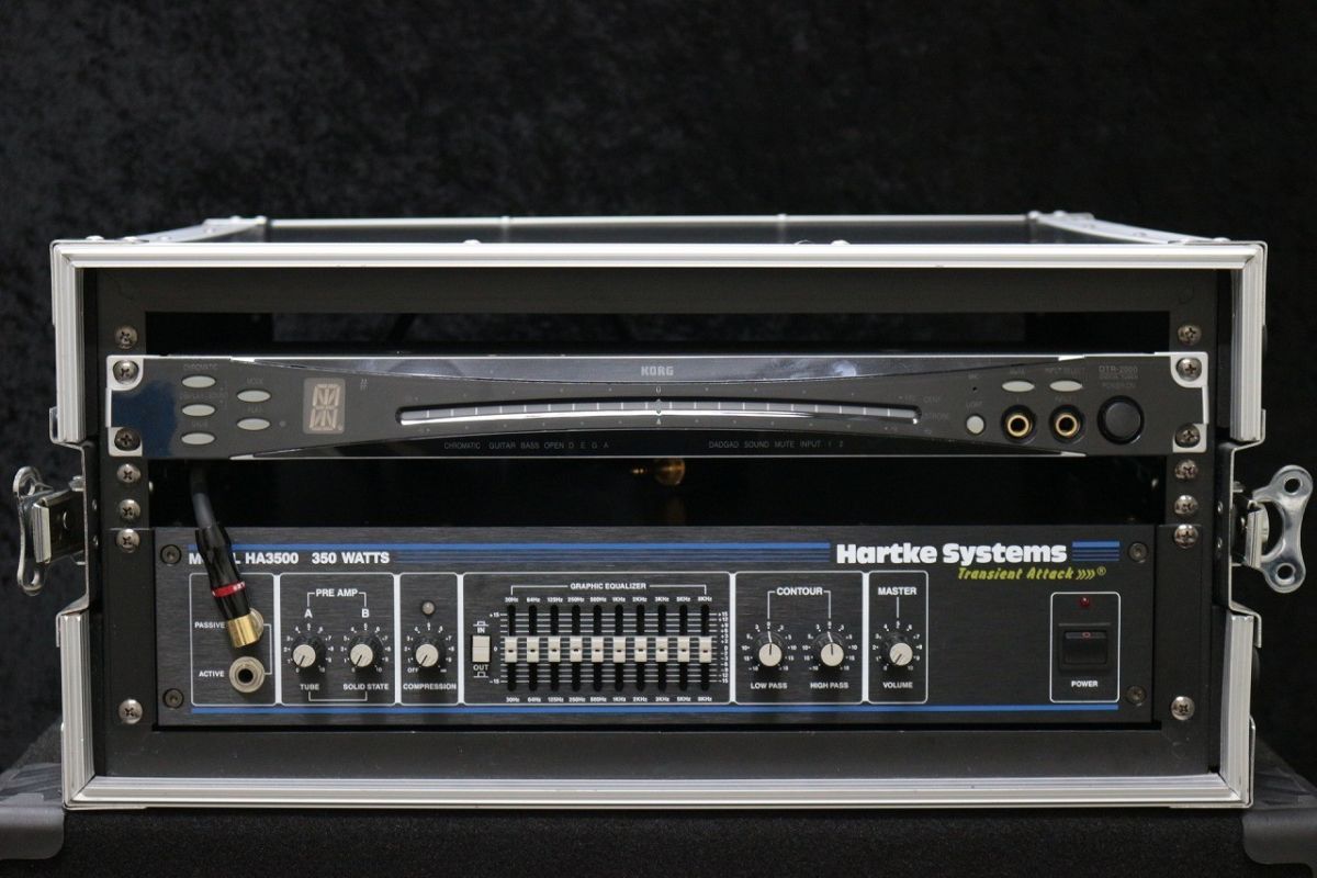 HA3500 Head +Hartke 4.5XL Cabinet + KORG DTR-2000 | 【クロサワ楽器