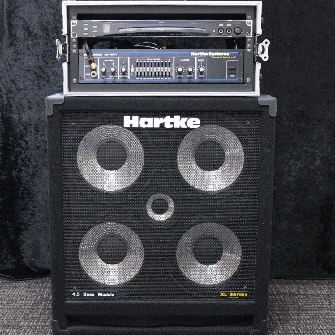 HA3500 Head +Hartke 4.5XL Cabinet + KORG DTR-2000 | 【クロサワ楽器