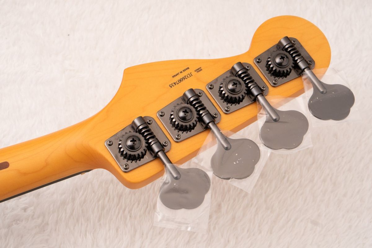 2026 MIJ HYBRID II JAZZ BASS SATIN METALLIC Matte Champagne Mirage