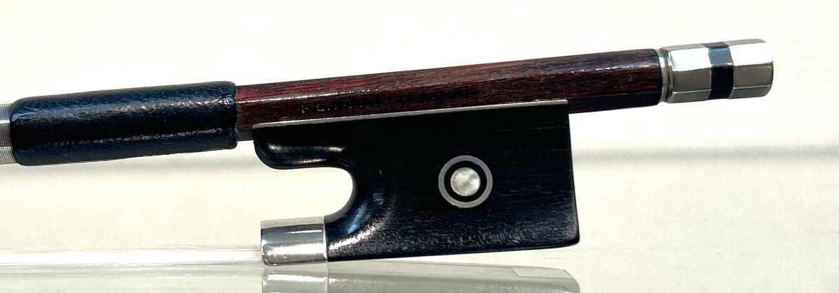 ✨F.C. Neuveville✨バイオリン弓 刻印あり シルバー仕様 F.C.Pfretzschner Silver/Ebony | 【クロサワ楽器店オンラインショップ