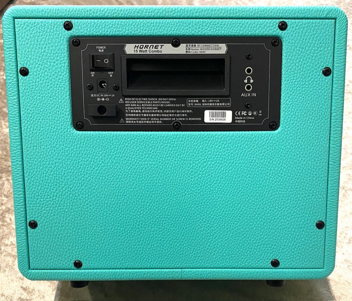 MOOER Hornet 15W Green | 【クロサワ楽器店オンラインショップ】いい