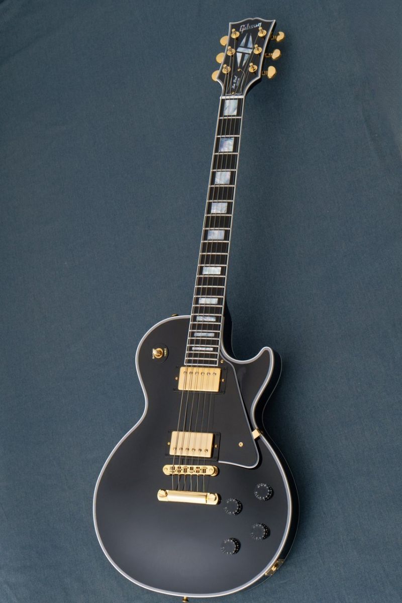Les Paul Custom w/ Ebony Fingerboard Gloss- Ebony- 【4.47kg