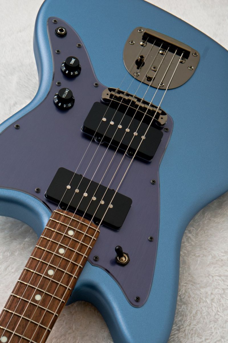 2026 MIJ HYBRID II JAZZMASTER SATIN METALLIC Matte Aero Blue / MAB