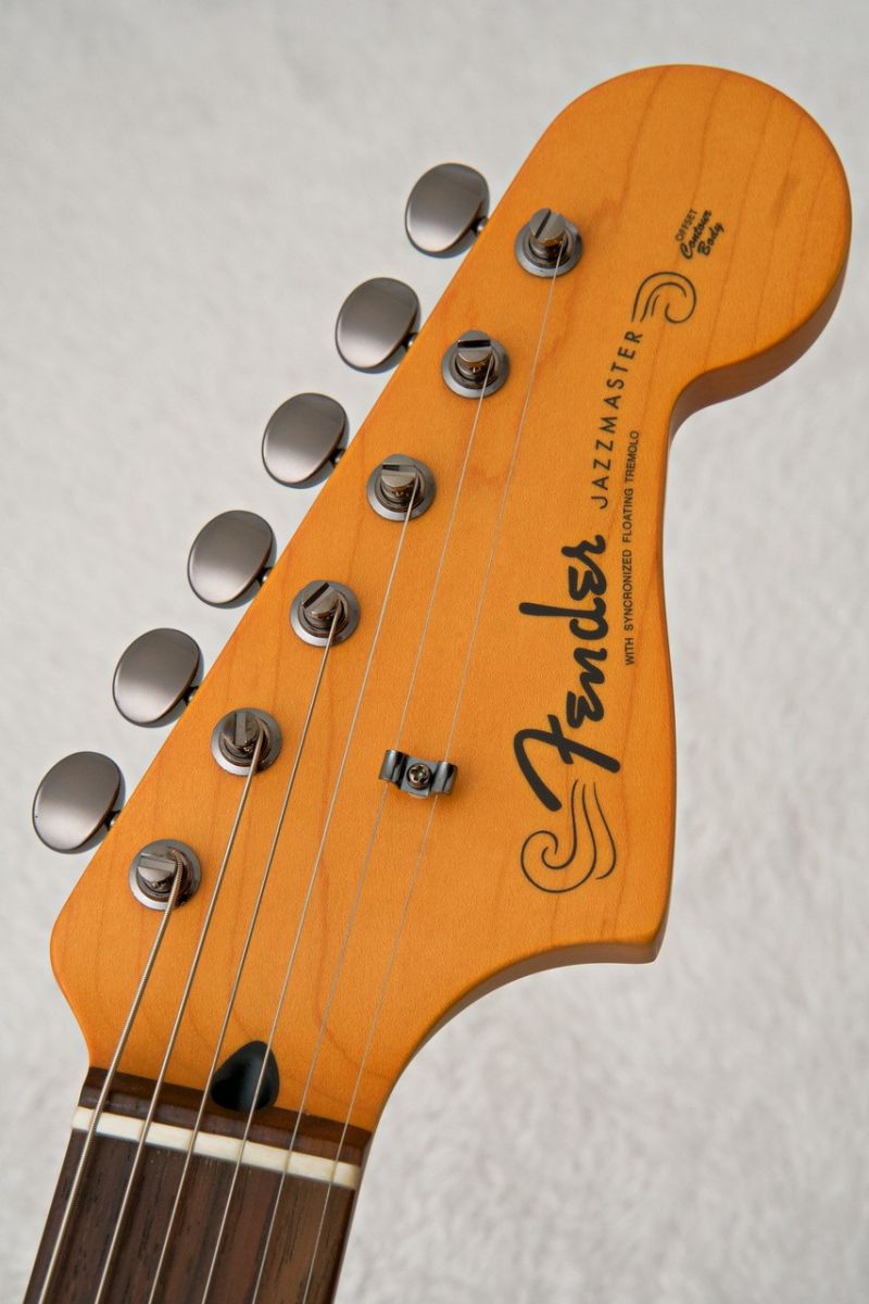 2026 MIJ HYBRID II JAZZMASTER SATIN METALLIC Matte Phantom Black