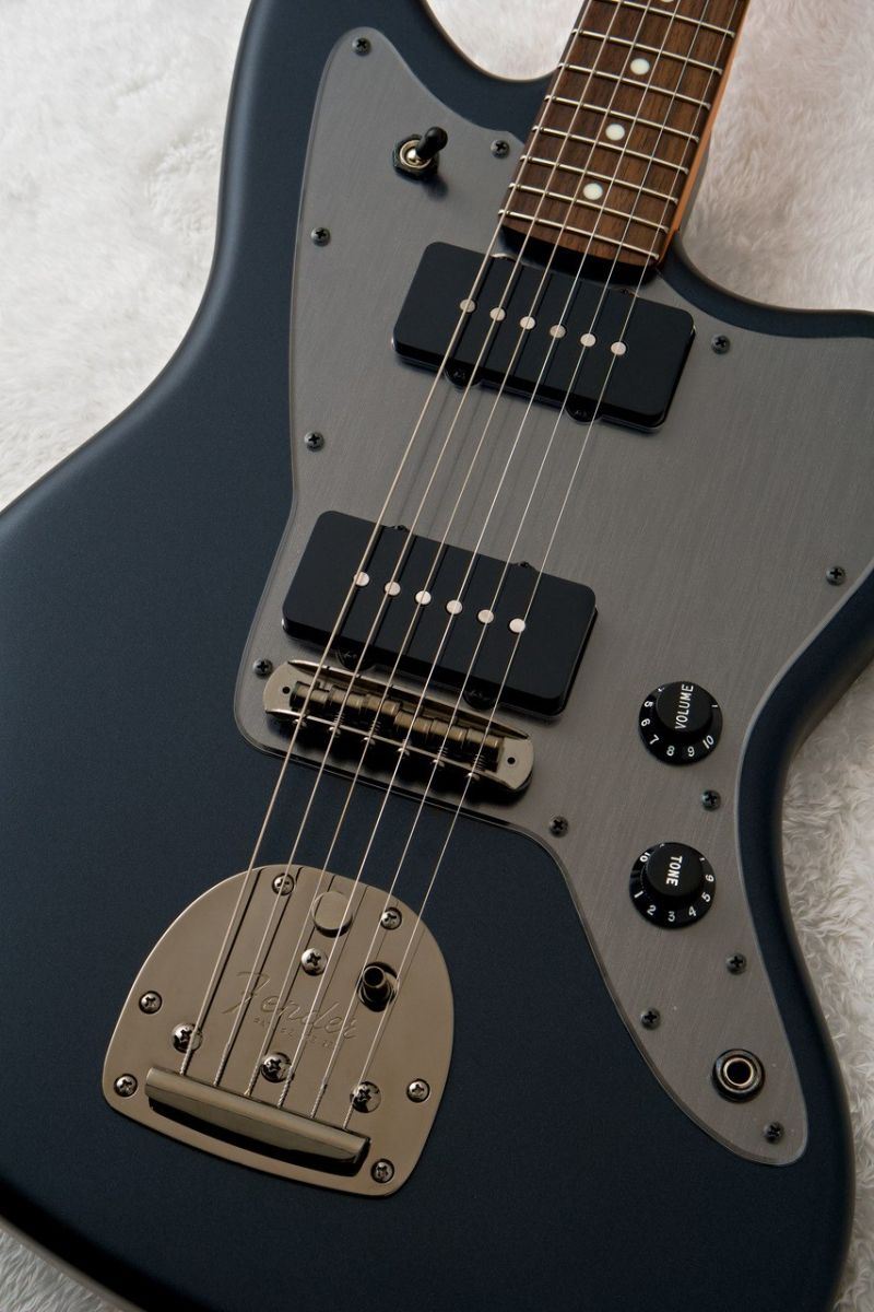 2026 MIJ HYBRID II JAZZMASTER SATIN METALLIC Matte Phantom Black