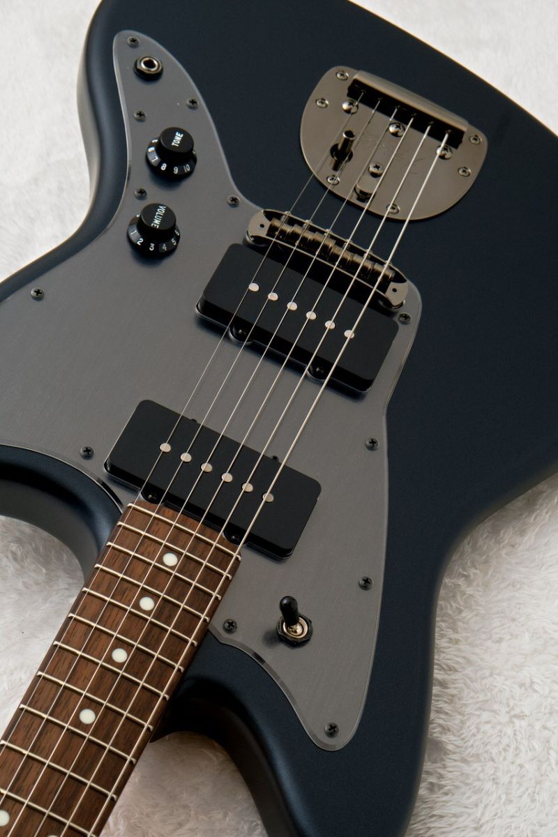2026 MIJ HYBRID II JAZZMASTER SATIN METALLIC Matte Phantom Black