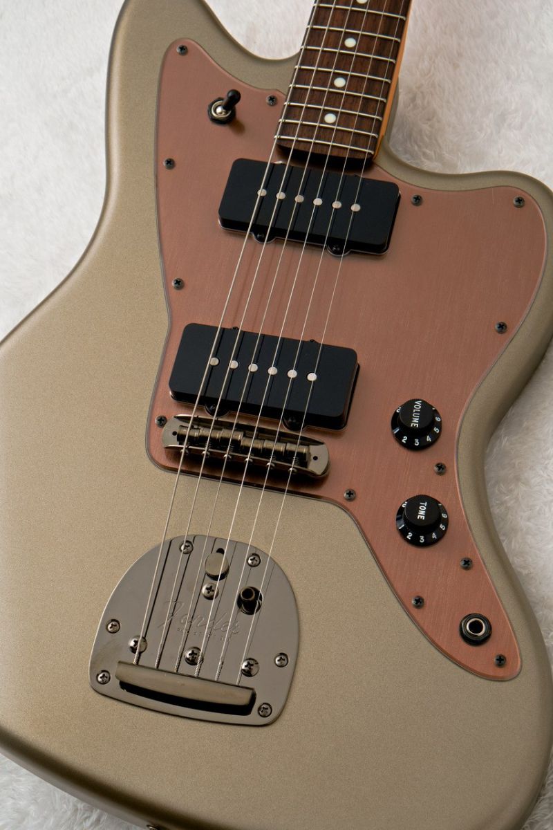 2026 MIJ HYBRID II JAZZMASTER SATIN METALLIC Matte Champagne