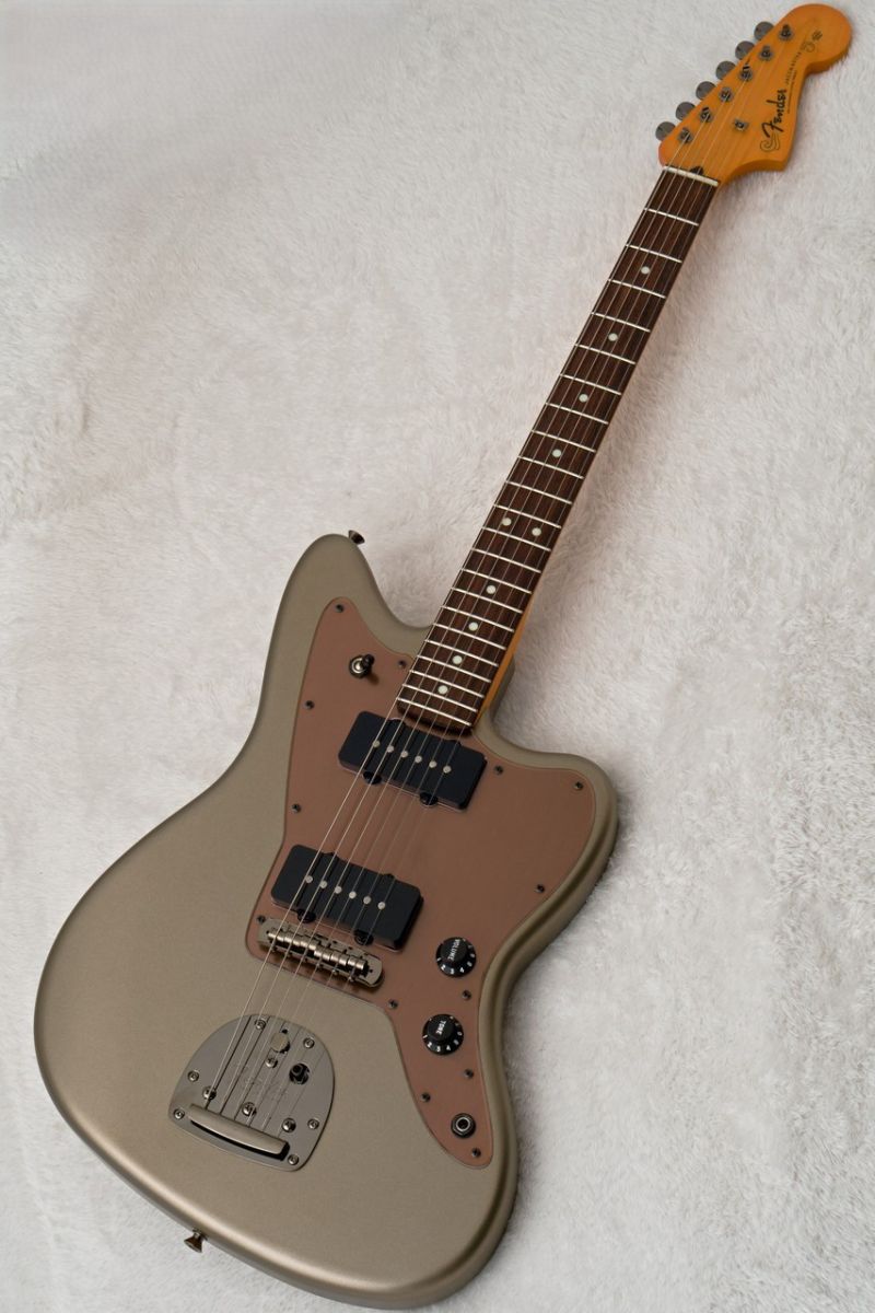 2026 MIJ HYBRID II JAZZMASTER SATIN METALLIC Matte Champagne
