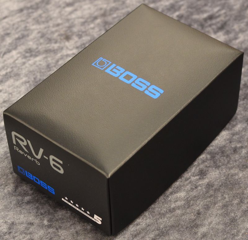 BOSS Reverb RV-6 箱有り 美品 BOSS RV-6 Reverb Guitar Effect Pedals Eight high quality reverb