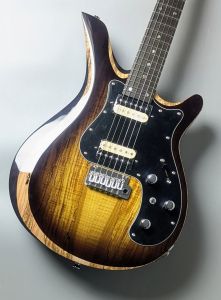 メイプルトップ/マホガニーバック、デタッチャブル（ボルトオン）の