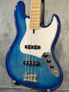 YMad Axe 4弦エレキベース 青 Ibanez SR4AH SPL エレキベース アクティブ／パッシブ切替 24フレット