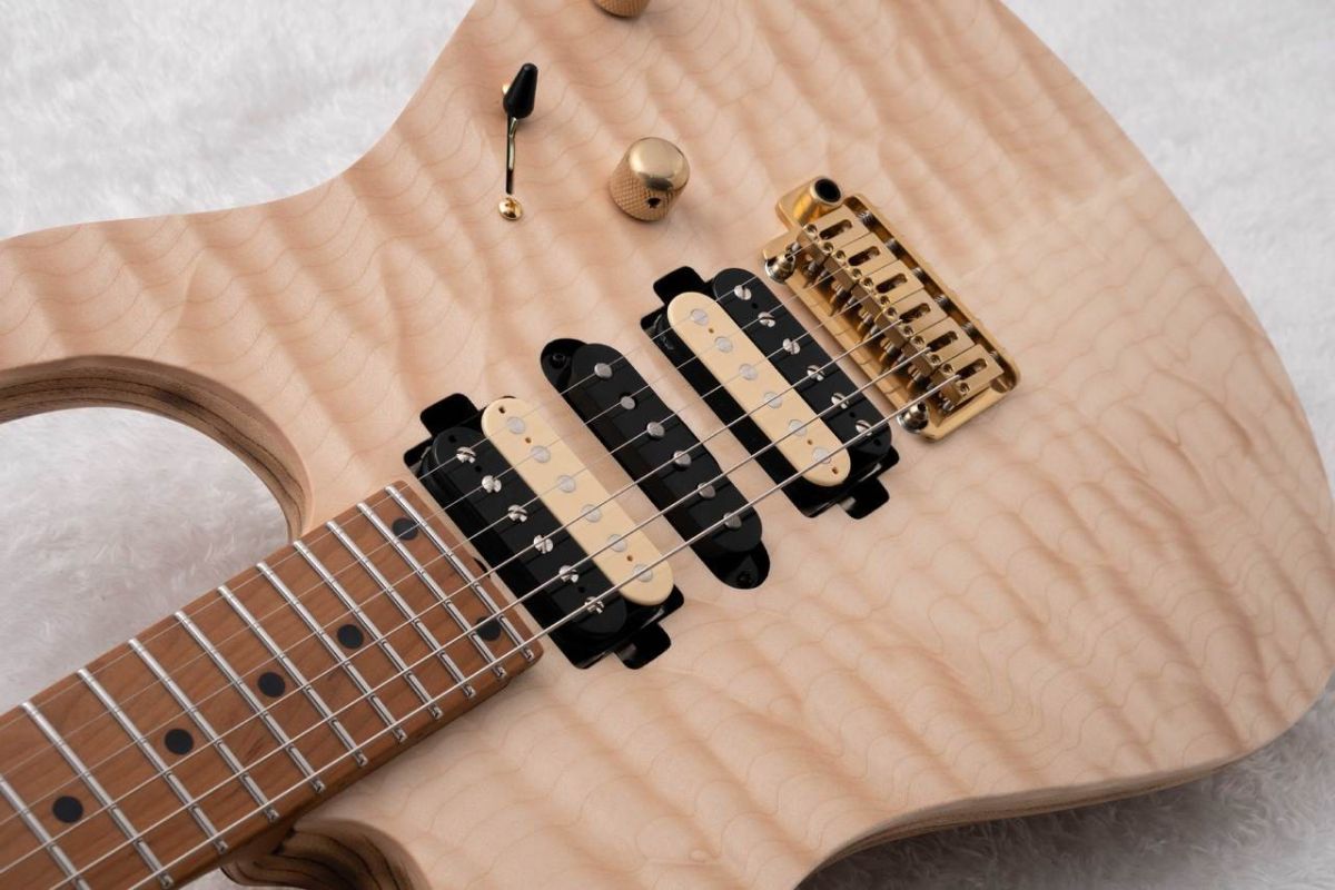 DST Pro 24 5A Quilt Maple w/Reverse Head -Natural / Steps Natural