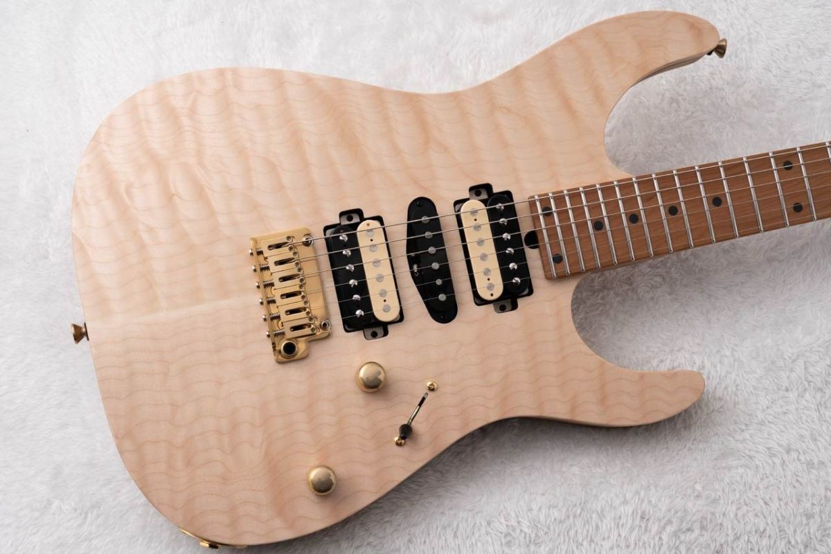 DST Pro 24 5A Quilt Maple w/Reverse Head -Natural / Steps Natural