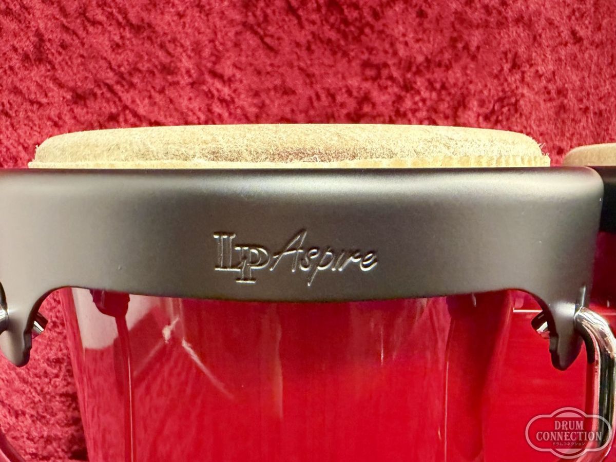 Aspire Wood Bongos -Red Wood Finish- [LPA601] | 【クロサワ楽器店