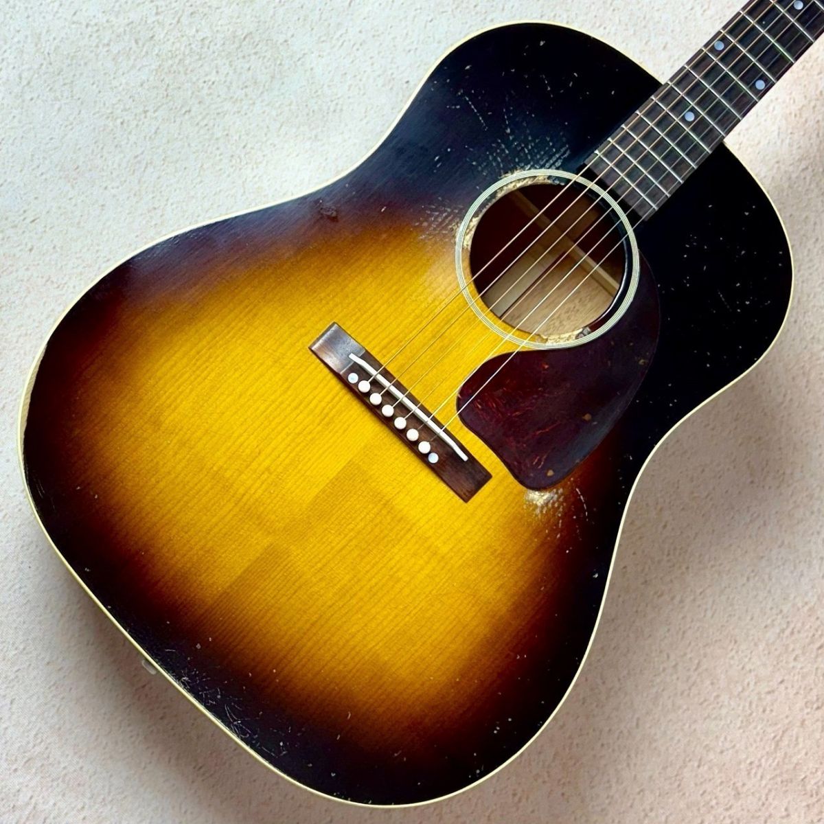 1942 Banner J-45 Heavy Aged Vintage Sunburst #22925016