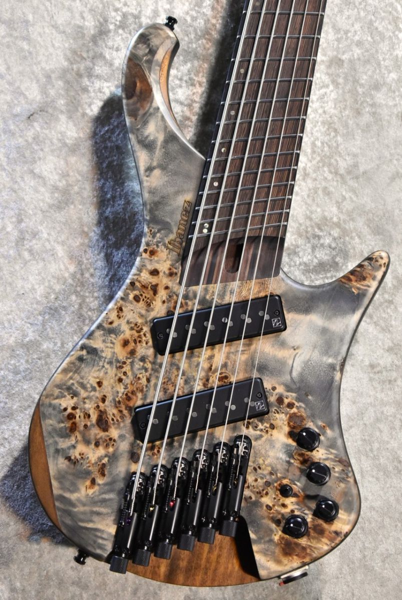 EHB1506MS -BIF #I 251007249【3.32kg】Black Ice Flat【6弦】【ヘッド