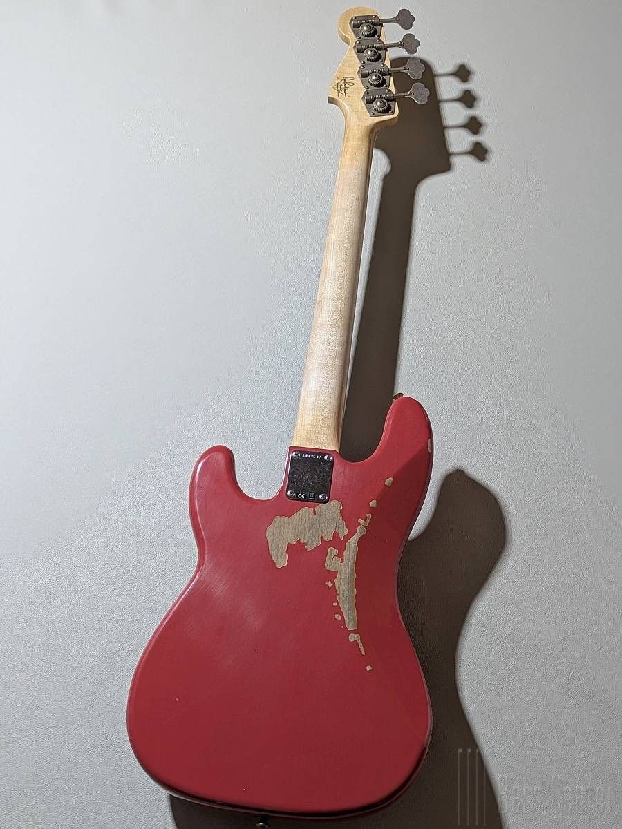 ベース Fender C/S Pino Palladino Signature Pino Palladino Signature Precision Bass -Fiesta Red over Desert