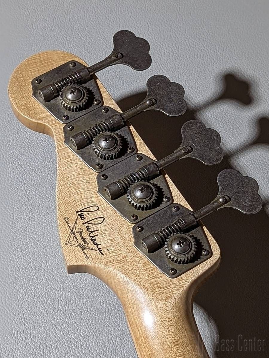 Pino Palladino Signature Precision Bass -Fiesta Red over Desert