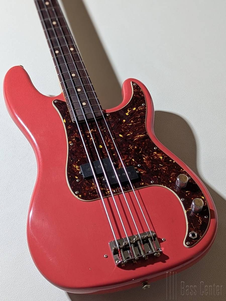 Pino Palladino Signature Precision Bass -Fiesta Red over Desert