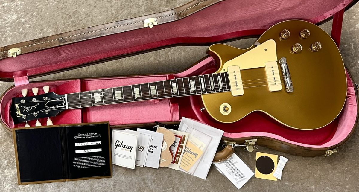 Historic Collection 1954 Les Paul Gold Top Reissue VOS Double Gold