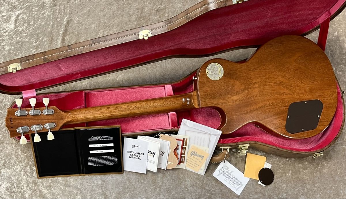 Historic Collection 1957 Les Paul Gold Top Reissue VOS s/n 76379