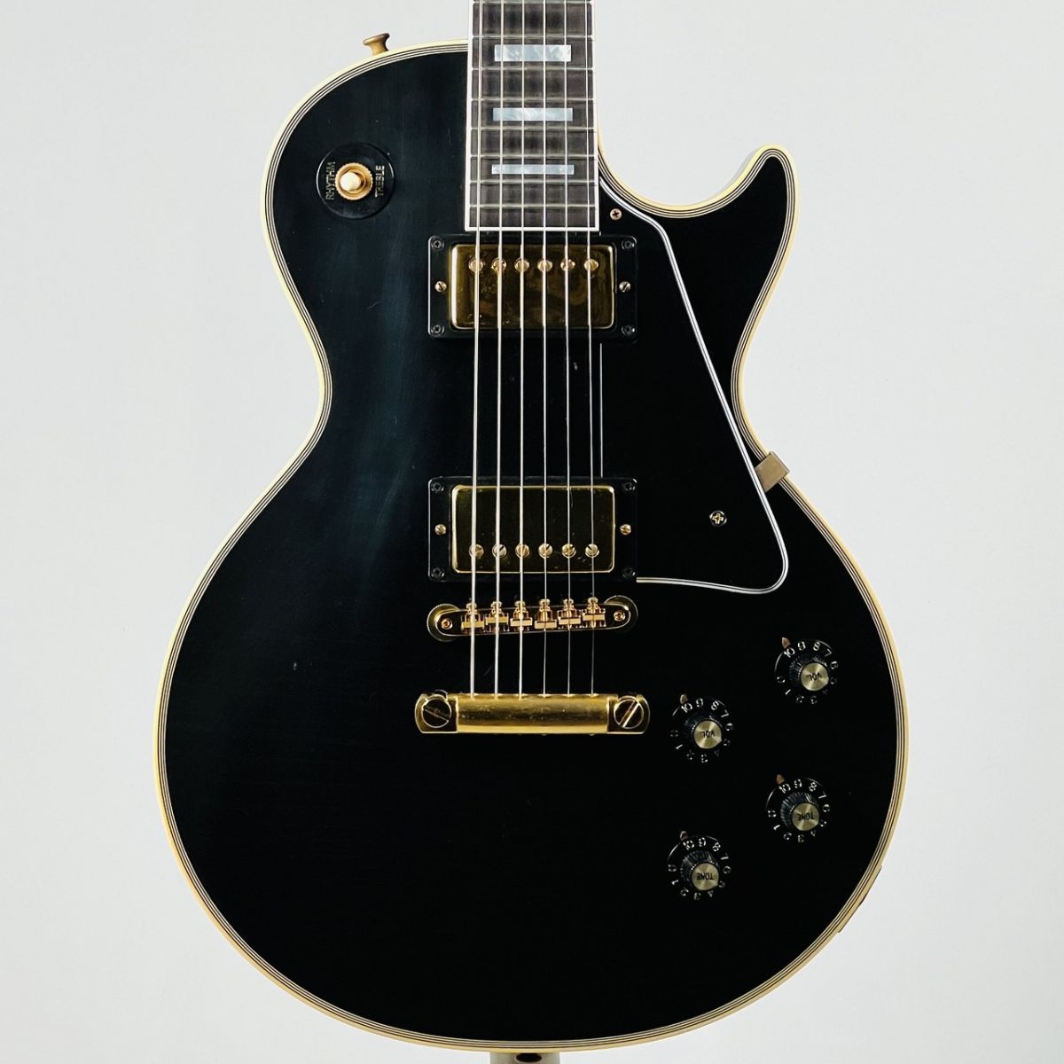 Prologue Les Paul Customタイプ ブラック 現状動作未確認 Murphy Lab 1968 Les Paul Custom Ultra Light Aged -Ebony- #604028