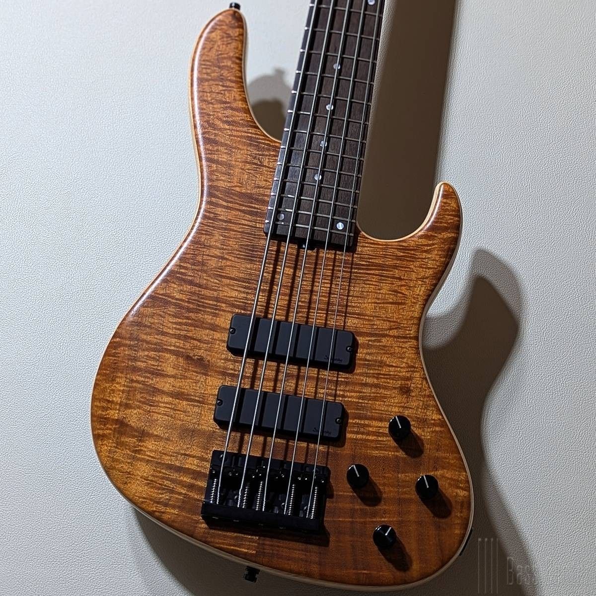 Metroline 24-Fret Modern Bass 5st 2025 Limited Edition -AAA Koa