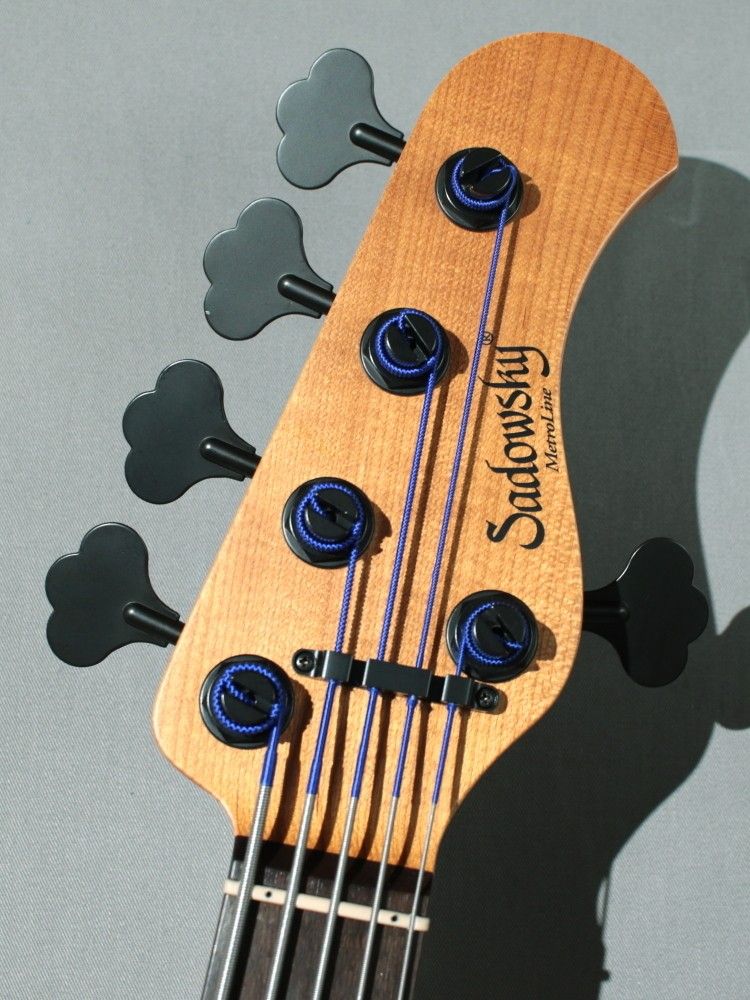 Metroline 24-Fret Modern Bass 5st 2025 Limited Edition -AAA Koa