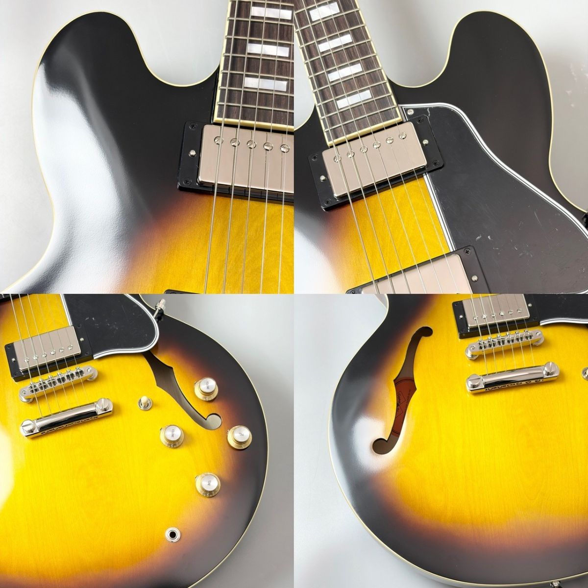 Inspired by Gibson Custom 1962 ES-335 Reissue ~Vintage Burst