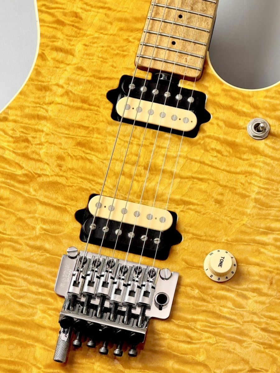 【変更あり】ノーブランド　MUSIC MAN EVH風　ギター MUSIC MAN EVH Signature Trans Gold 1992年製 | 【クロサワ楽器店