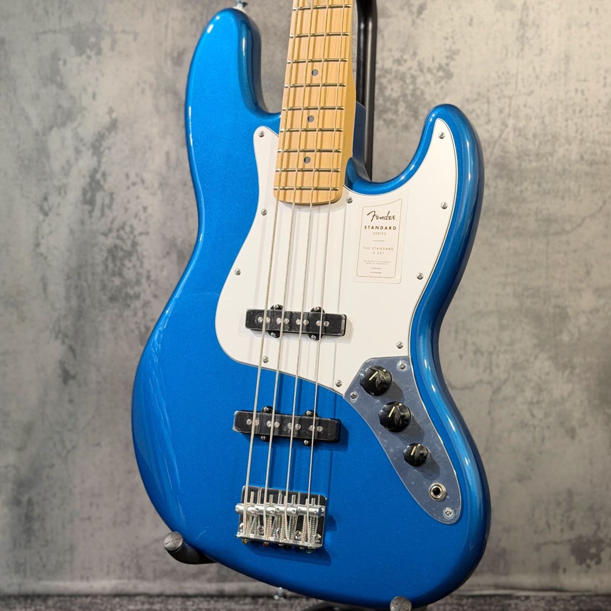 ジャズベースタイプ　珍しいブルーメタリック Standard Jazz Bass -Aqua Marine Metallic- #26000715 | 【クロサワ