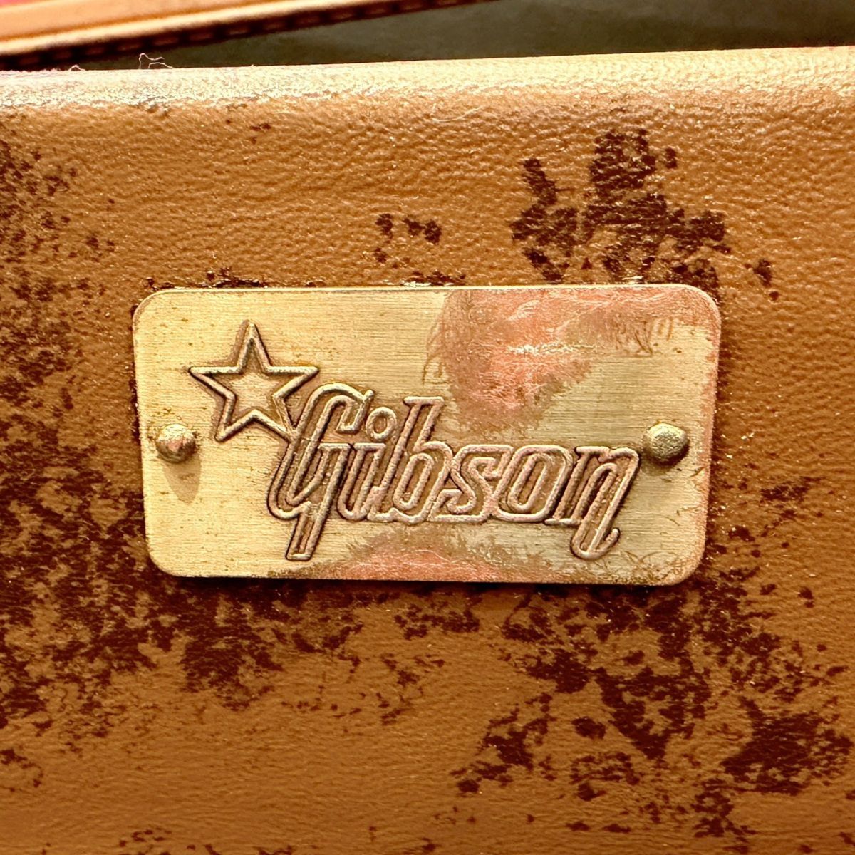 Gibson LIfton Historic 5-Latch Brown/Pink Hardshell Case