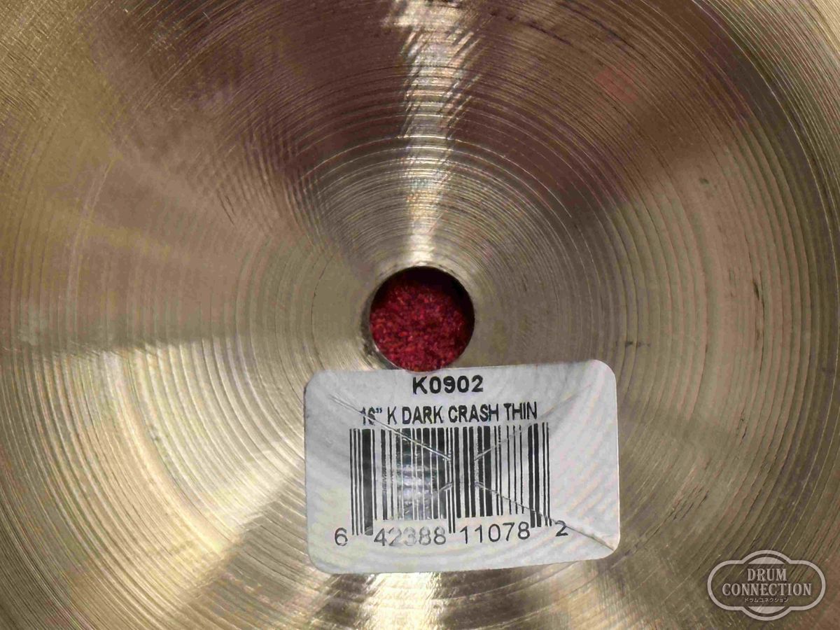 K Custom Dark Crash Thin 16