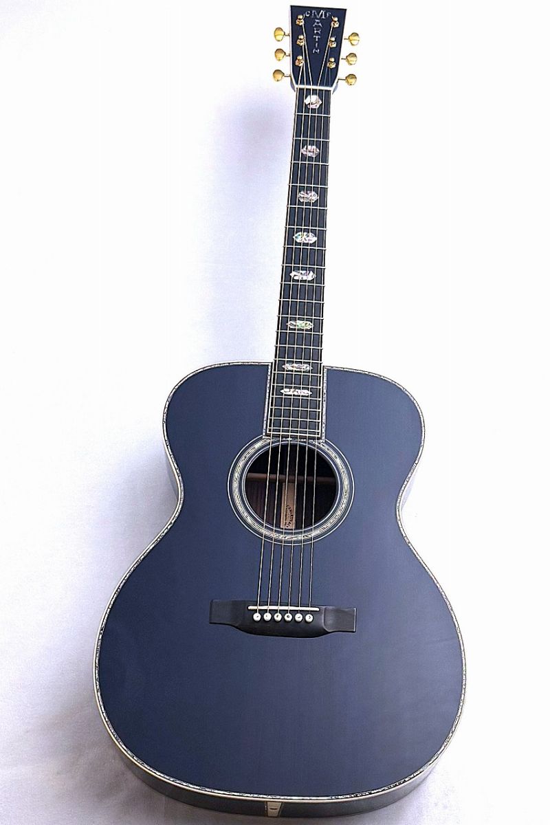 Custom Shop OM-45 Navy Blue #2978798 Premium Sitka/East Indian