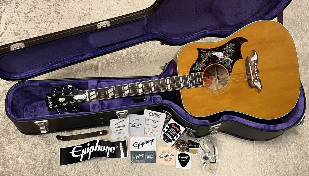 Inspired by Gibson Custom 1963 Dove Reissue Natural s/n