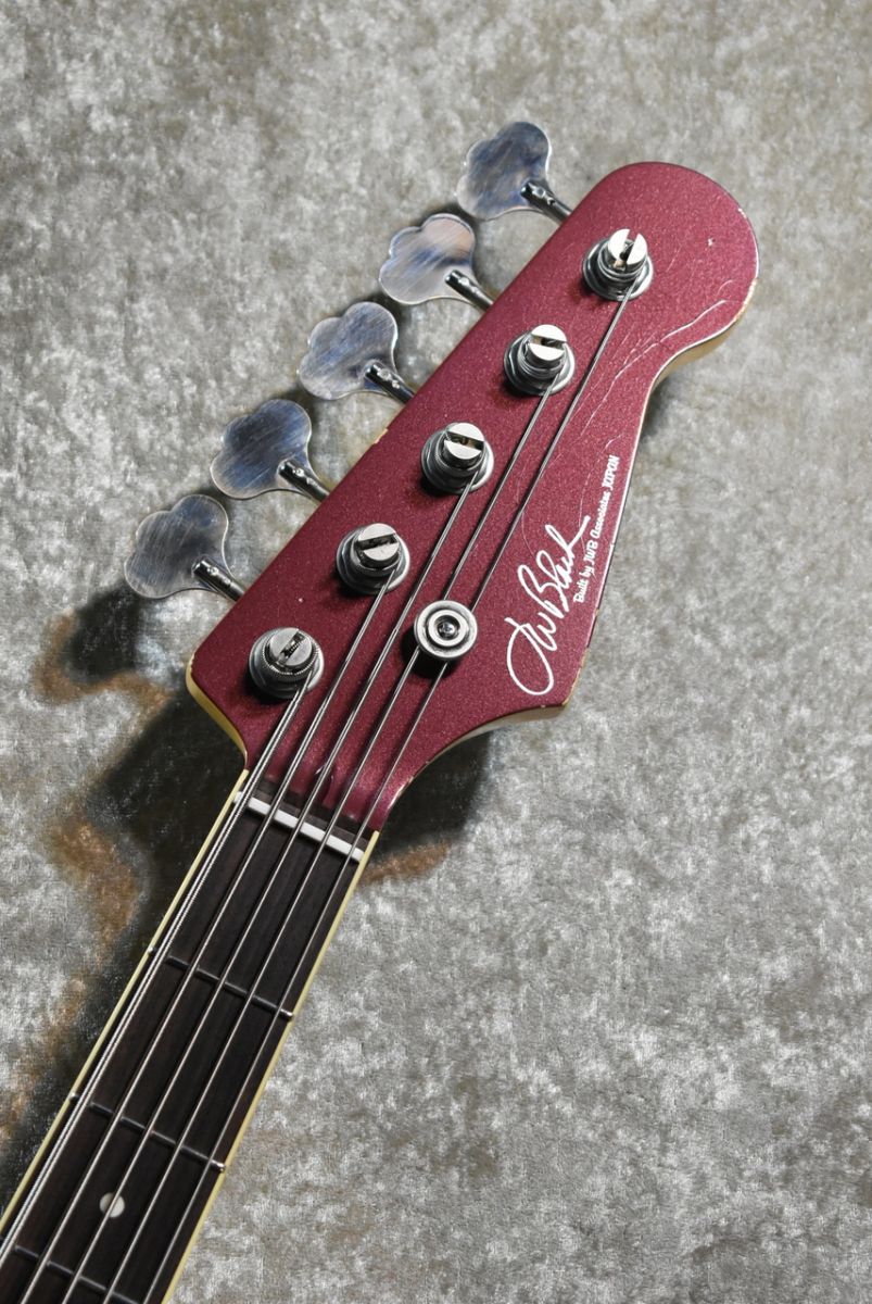 エレキベース レッド アルダー JWB-JP-JB V ALD / Burgundy Mist Aged #25050【オールラッカー