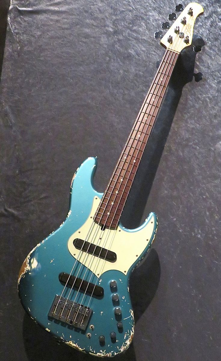 XJ-1T 5st Alder/R -Ocean Turquoise Metallic / Heavy Aged-#J-3576