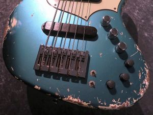 XJ-1T 5st Alder/R -Ocean Turquoise Metallic / Heavy Aged-#J-3576