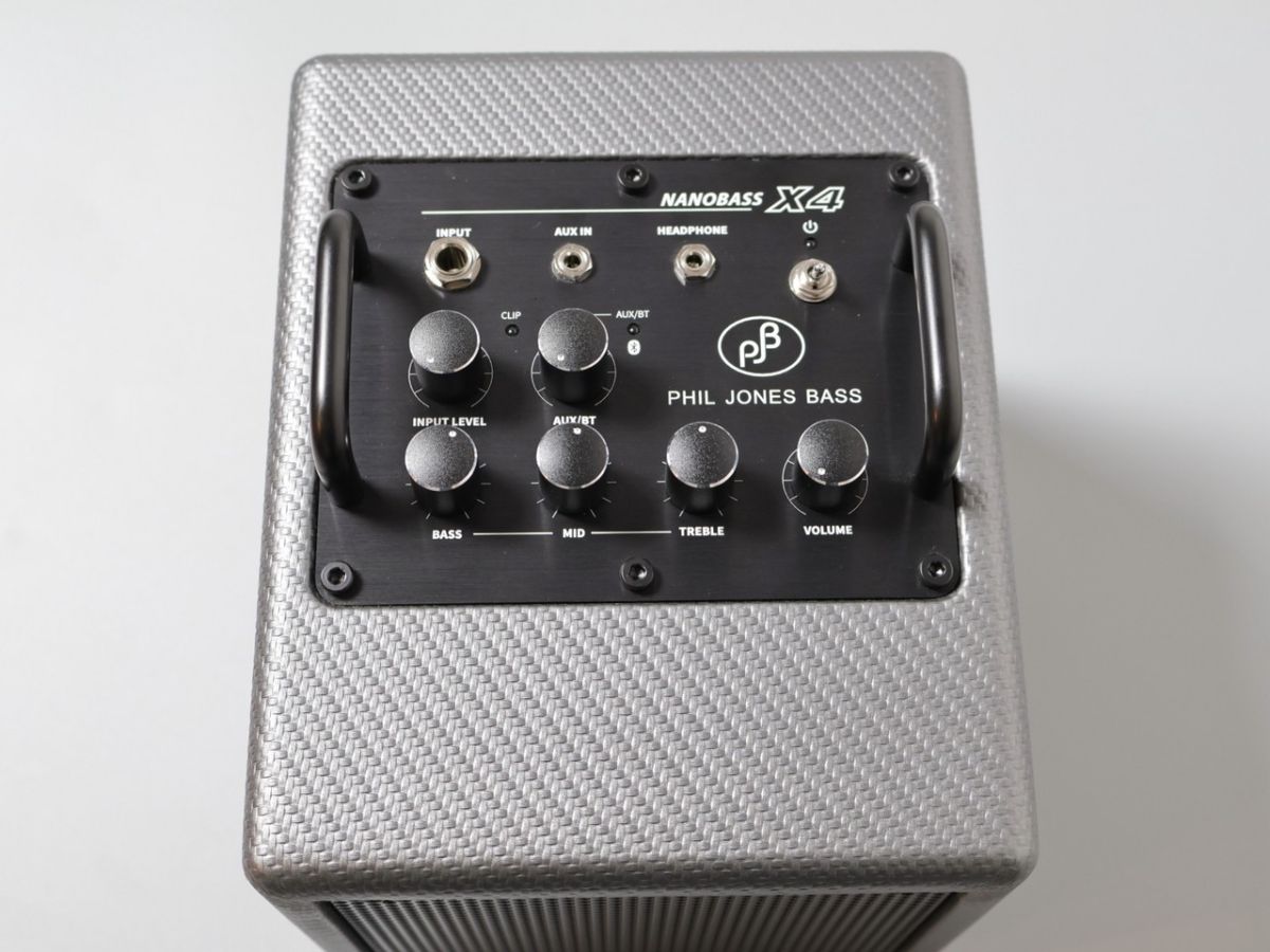 NANOBASS X4 -CARBON SILVER- | 【クロサワ楽器店オンラインショップ