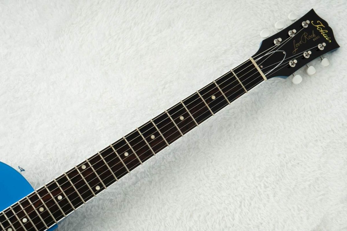 LSS-201-CM1 -Blue Burst- 【オールラッカー塗装×ハカランダ指板