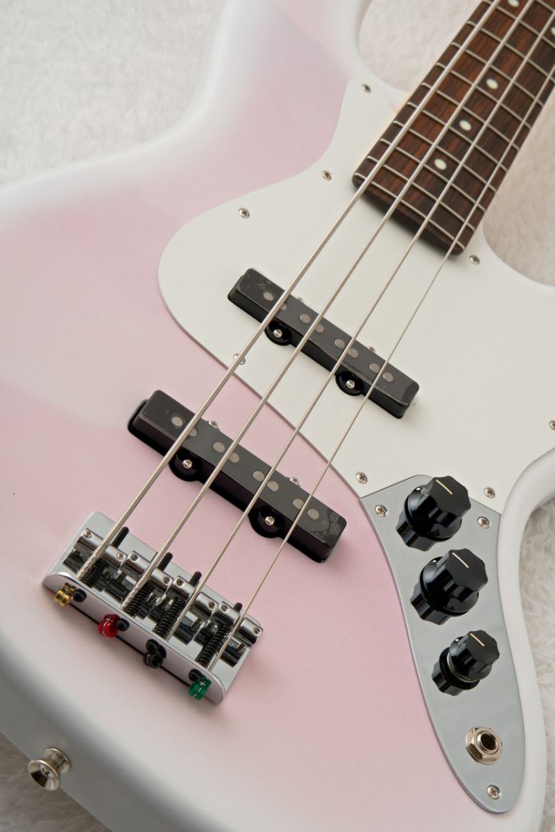 2026 MIJ HYBRID II JAZZ BASS MISTY SATIN Pink Mist 【マットな限定