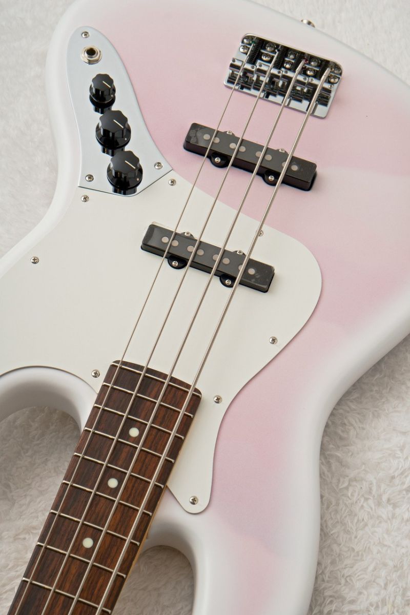 2026 MIJ HYBRID II JAZZ BASS MISTY SATIN Pink Mist 【マットな限定