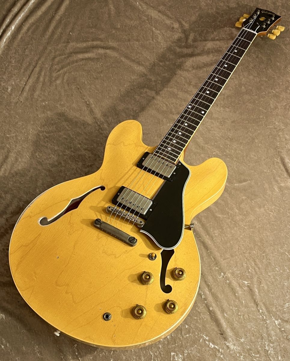ナチュラル　エレキギター　カスタム Murphy Lab 1959 ES-335 Reissue Vintage Natural - Heavy Aged