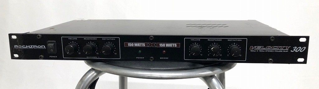 ②SONY　プロ用パワーアンプ USED】Velocity 300【2×150Wパワーアンプ】 | 【クロサワ楽器店